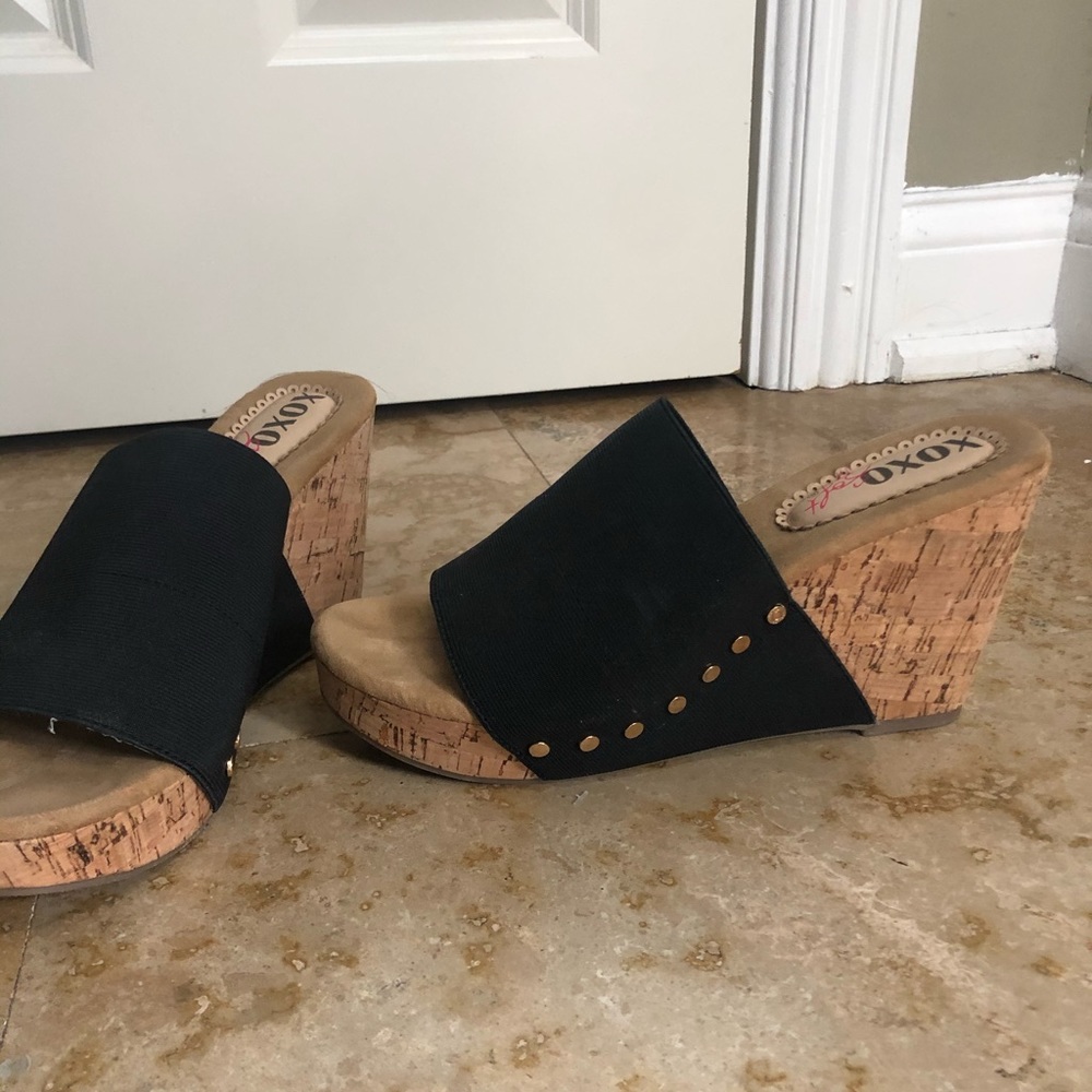Summer sandal wedge (worn once)